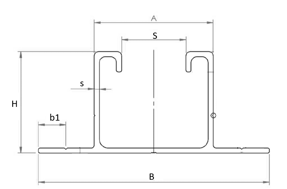 722 profilo PAL disegno