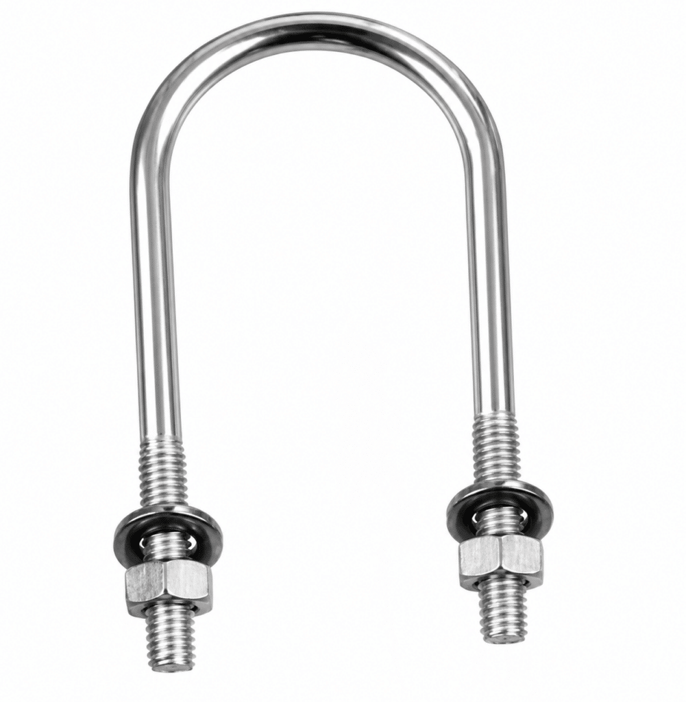 U-Bolt lungo con dadi e tasselli