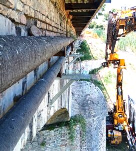Rullo di scorrimento ponte provincia PG