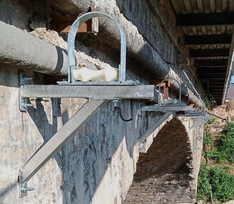Rullo di scorrimento ponte provincia PG 3