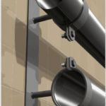 Immagine Collare in due pezzi con gambo