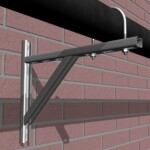 U-bolt - applicazione su mensola