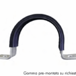 Collare con gomma pre-montato