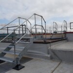 Applicazione scavalco o passerella industriale